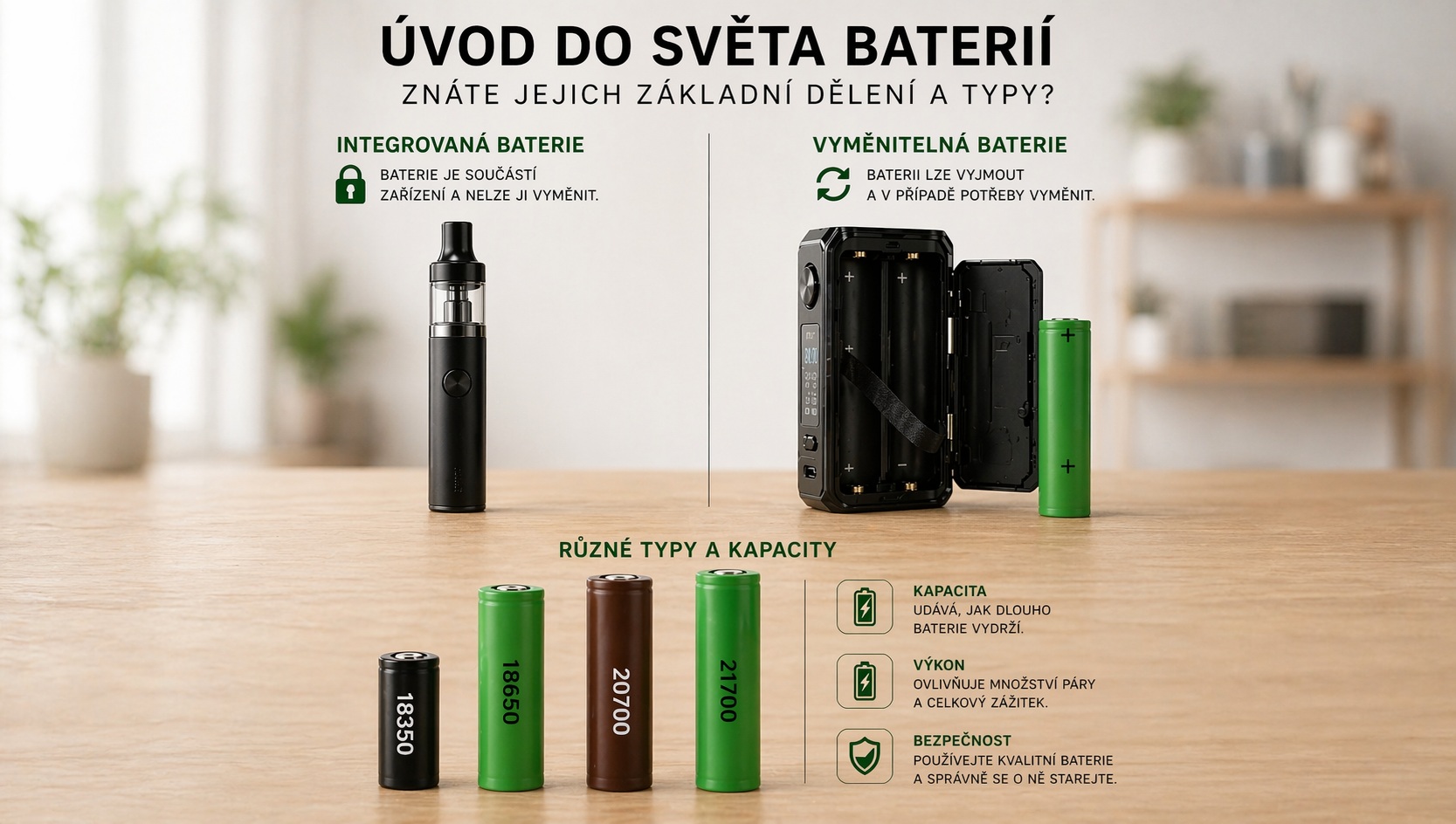 Úvod do světa baterií